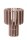 Tischlampe Filz Glas Taupe blendarm E27 klein 35 cm