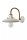 Wandlampe Metall Beige Rostbraun T:32 cm E27 Industrial