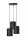 Pendelleuchte Schwarz Gold Metall E27 L:43 cm 3-flammig