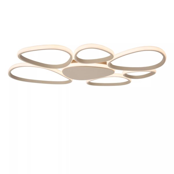 LED Deckenlampe Taupe Metall L:90 cm 72 W 2700-4000 K