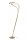 Geschwungene LED Stehleuchte Gold 180 cm 2700 K Modern
