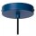 Pendelleuchte Metall Blau Gold E27 Ø40 cm Industrial