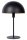 Schwarze Tischlampe Metall indirekt E14 40 cm Industrie