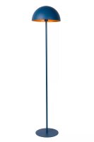 Blaue Stehleuchte Metall Industrial E27 160 cm indirekt