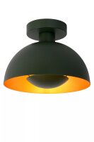 Deckenleuchte Industrial Metall Grün Ø25 cm...