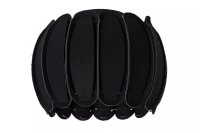 Deckenleuchte Schwarz Filz Modern E27 Ø30 cm blendarm