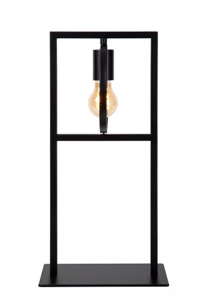 Tischlampe Retro Metall Schwarz E27 50 cm beweglich