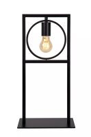 Tischlampe Retro Metall Schwarz E27 50 cm beweglich