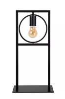 Tischlampe Retro Metall Schwarz E27 50 cm beweglich