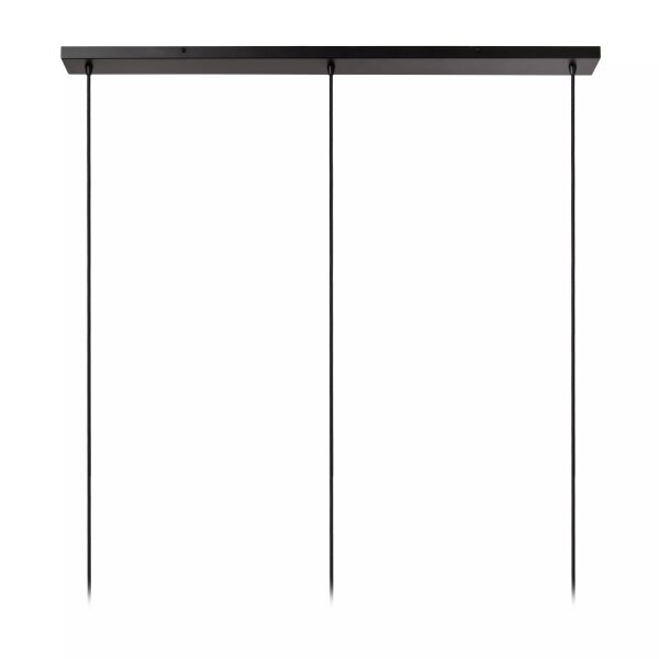Pendelleuchte Modern Bambus 3-flammig E27 130 cm lang