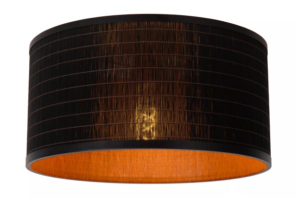 Runde Deckenlampe Modern Bambus blendarm E27 Ø40 cm