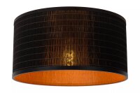 Runde Deckenlampe Modern Bambus blendarm E27 Ø40 cm