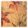 Pendelleuchte Bambus Florales Muster E27 110 cm in Gold