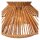 Hängelampe Papier Metall Natur Gold E27 L:60,9 cm