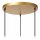Hängelampe Papier Metall Natur Gold E27 L:60,9 cm