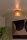 Deckenlampe Papier Natur Gold E27 L:32 cm blendarm