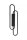 LED Wandleuchte indirekt Metall Schwarz H:75 cm 2700 K