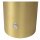 Dimmbare Tischlampe Glas Metall Weiß Gold E27 35 cm