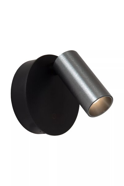 LED Akku Wandspot Grau Schwarz magnetisch 2700-4000 K