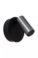 LED Akku Wandspot Grau Schwarz magnetisch 2700-4000 K