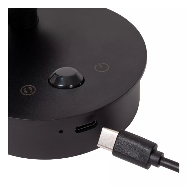 LED Akku Spot Sensor Kaffeebraun Schwarz 2700-4000 K