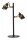Flexible Tischlampe Industrial Gold Schwarz 45 cm GU10