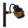 Flexible Tischlampe Industrial Gold Schwarz 45 cm GU10