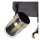 Deckenspot Rauchglas Metall Schwarz GU10 verstellbar