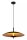 LED Hängeleuchte Loft Metall Schwarz Gold Ø47 cm 3000 K