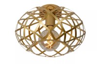 Dekorative Deckenleuchte Gold &Oslash;30 cm rund E27...