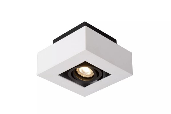 Deckenspot Weiß Schwarz 14 cm GU10 2200-3000 K flexibel