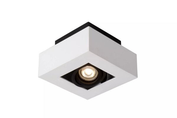 Deckenspot Weiß Schwarz 14 cm GU10 2200-3000 K flexibel