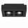 Deckenspot Schwarz 25 cm GU10 2200-3000 K akzentuiert