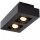 Deckenspot Schwarz 25 cm GU10 2200-3000 K akzentuiert
