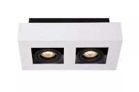 Deckenspot Weiß Schwarz 25 cm GU10 2200-3000 K...