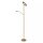 LED Deckenfluter Leselicht Metall Gold 180 cm 3000 K