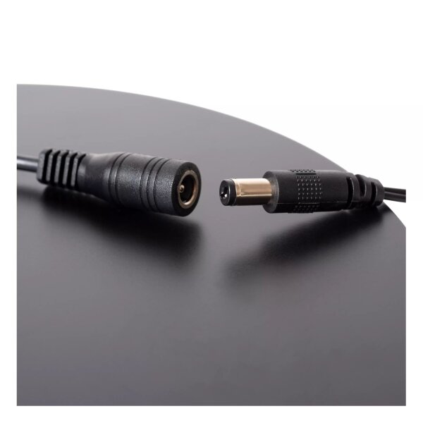 LED Stehlampe Schwarz dimmbar 145 cm 3000 K verstellbar