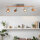 LED Deckenstrahler Kupfer Chrom 3000 K B: 64,5cm Edelstahl Glas