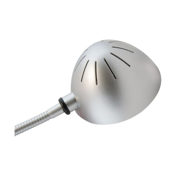 LED Klemmleuchte Flexarm H: 60 cm in Silber 4100 K 248 lm