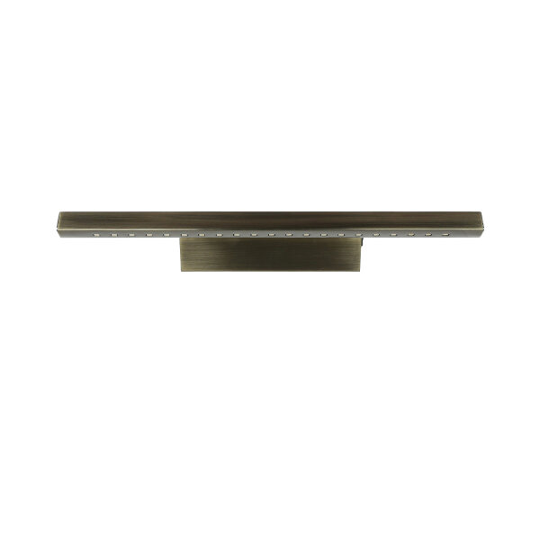 LED Bilderlampe B: 40,7 cm in Messing antik 3900 K neutralweiß