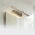 LED Bilderlampe B: 40,7 cm in Messing antik 3900 K neutralweiß