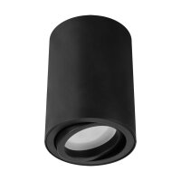 Deckenspot Schwarz GU10 Ø 7 cm H: 10 cm klein...