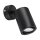 Wandspot Schwarz B: 7 cm H: 18 cm schwenkbar GU10 ETHAN