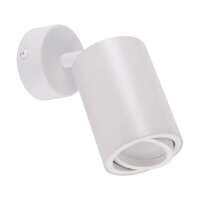 Wandlampe GU10 Weiß schwenkbar Ø 7 cm klein...