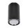 Deckenleuchte Schwarz &Oslash; 5,4cm H: 10,6cm klein Aluminium GU10