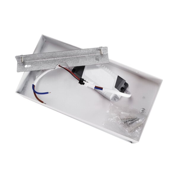 LED Wandlampe Weiß B: 20 cm klein Metall 4200 K 660 lm Up Down