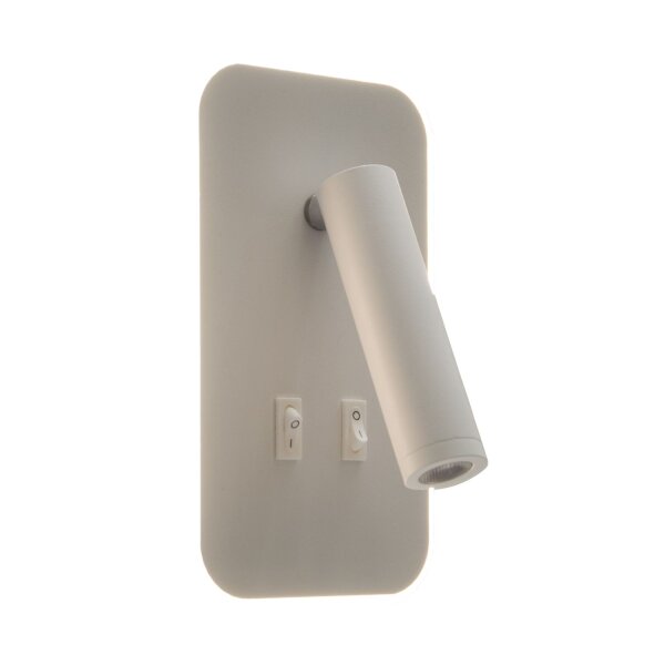 Wandlampe mit Schalter LED Leseleuchte + Ambientelicht