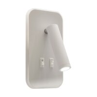 Wandlampe mit Schalter LED Leseleuchte + Ambientelicht