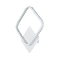 LED Wandleuchte B: 22 cm H: 29 cm Weiß 4100 K...