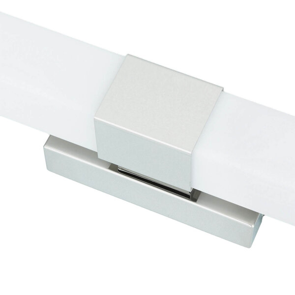 LED Spiegelleuchte 60 cm lang IP44 Chrom Weiß 4100 K 1010 lm